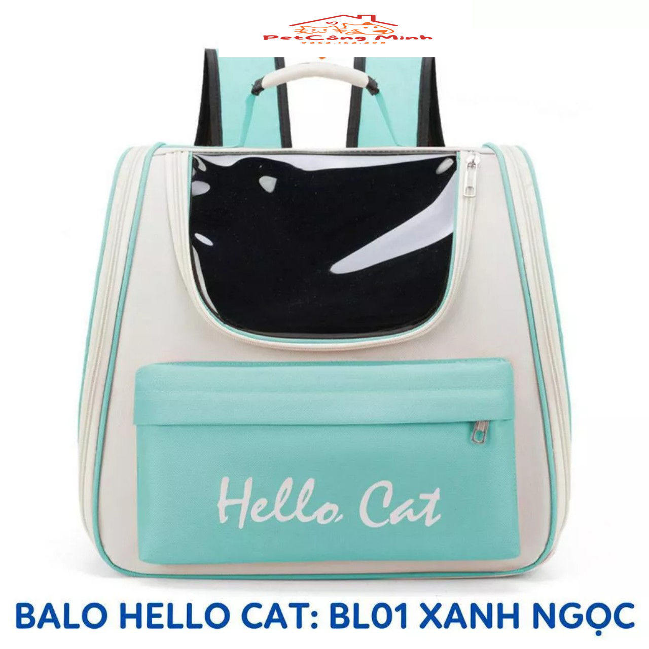 Balo cho mèo chó thú cưng size lớn Hello Cat Lapeta