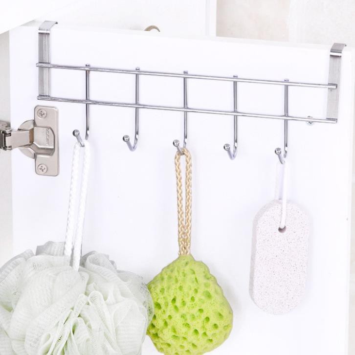 [HCM]MÓC TREO INOX ĐA NĂNG 5 MÓC  ShopAnhThu