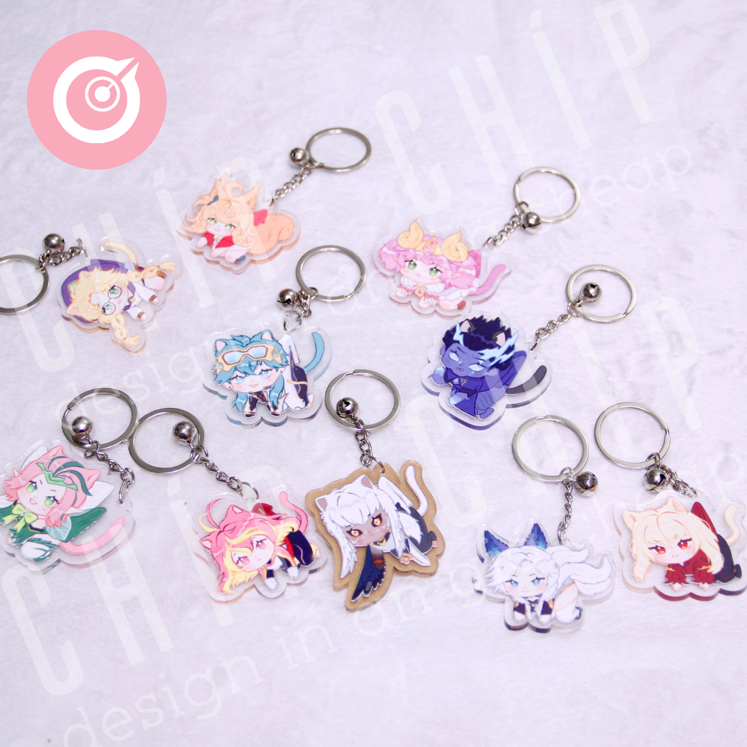MÓC KHÓA LIÊN QUÂN CHIBI. KEYCHAIN AOV