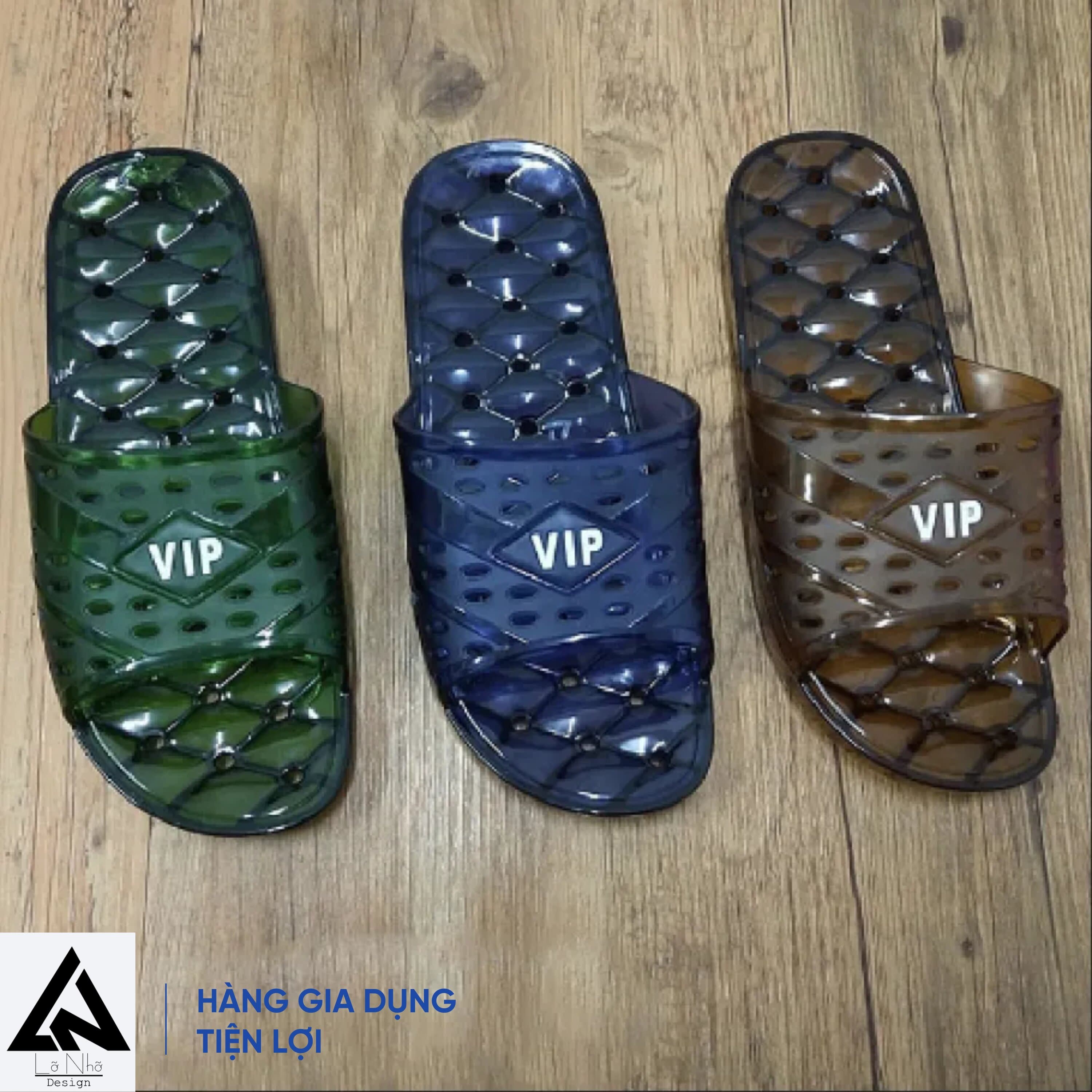 Dép đi trong nhà - dép nhà tắm dép nhựa VIP đi trong nhà văn phòng nhà tắm trống trơn trượt dép vip trong nhà tắm