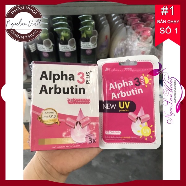 Hộp Alpha Arbutin 3 Plus Thái Lan Chính Hãng