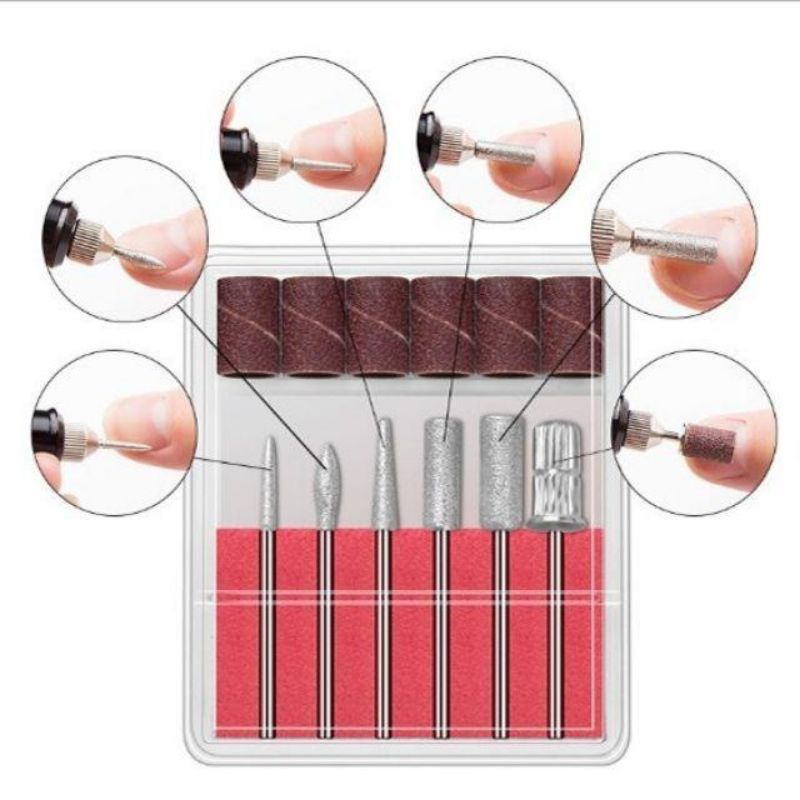 [GIÁ TỐT] Máy mài móng tích điện En101 chính hãng (full phụ kiện kèm theo)