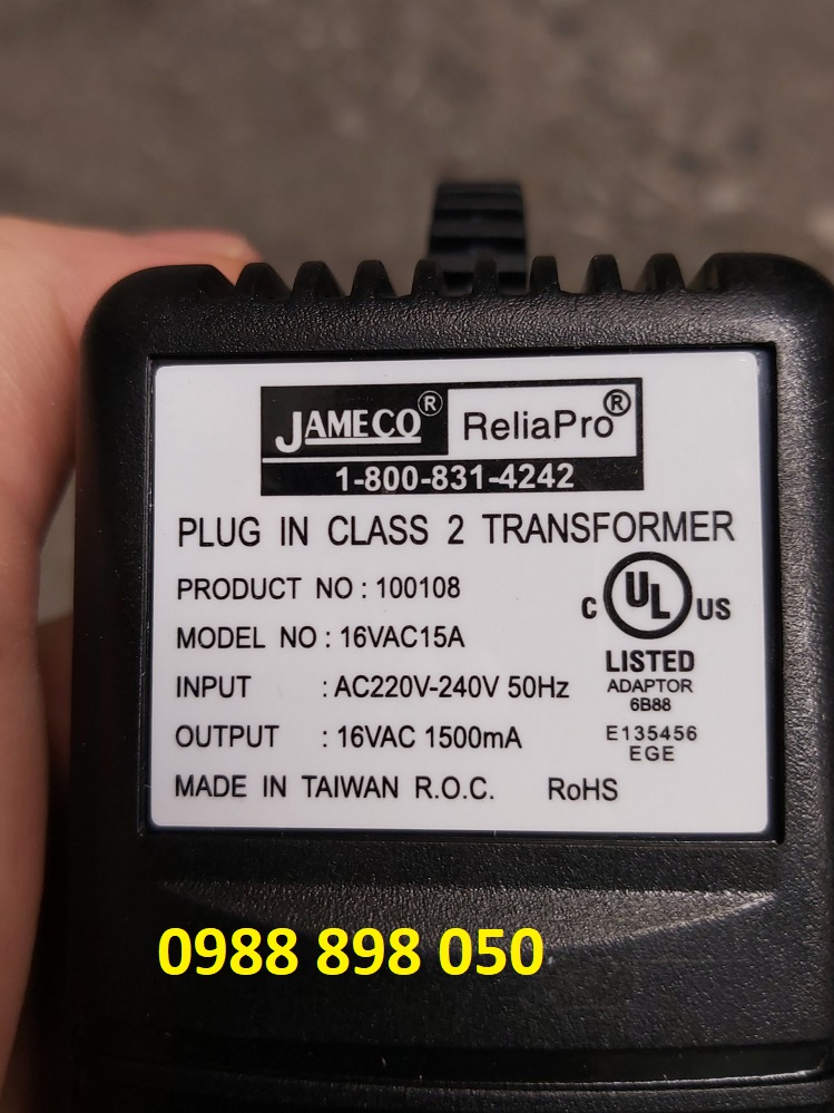 16v ac power adapter