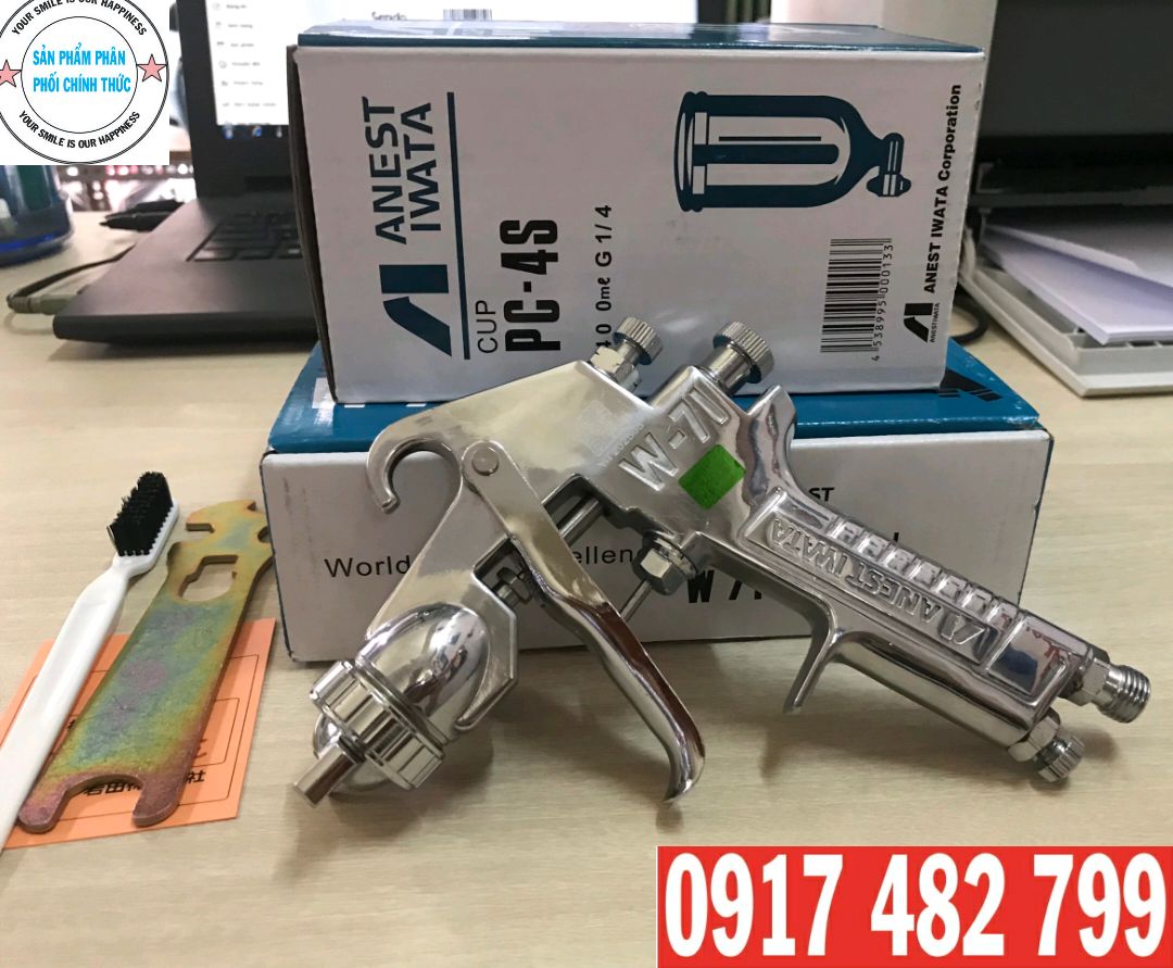 [HCM]DỤNG CỤ PHUN SƠN W71 IWATA