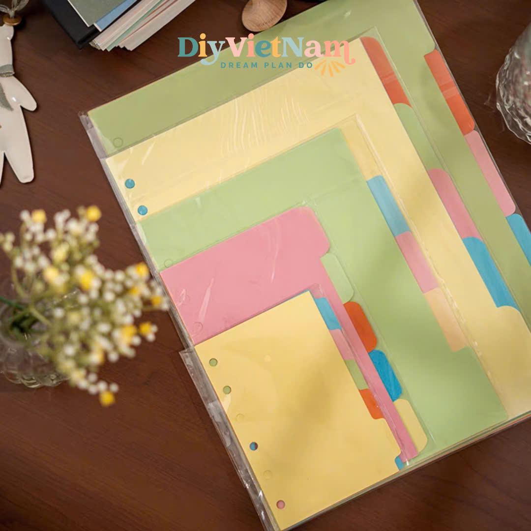 [HCM]GIẤY PHÂN MỤC CHO PLANNER