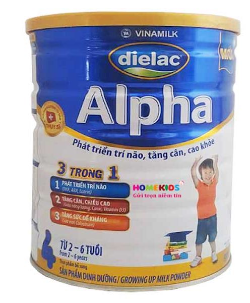 Sữa bột Dielac Alpha