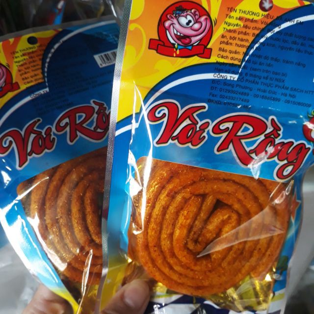Snack Gân Gà - Snack Vòi Rồng