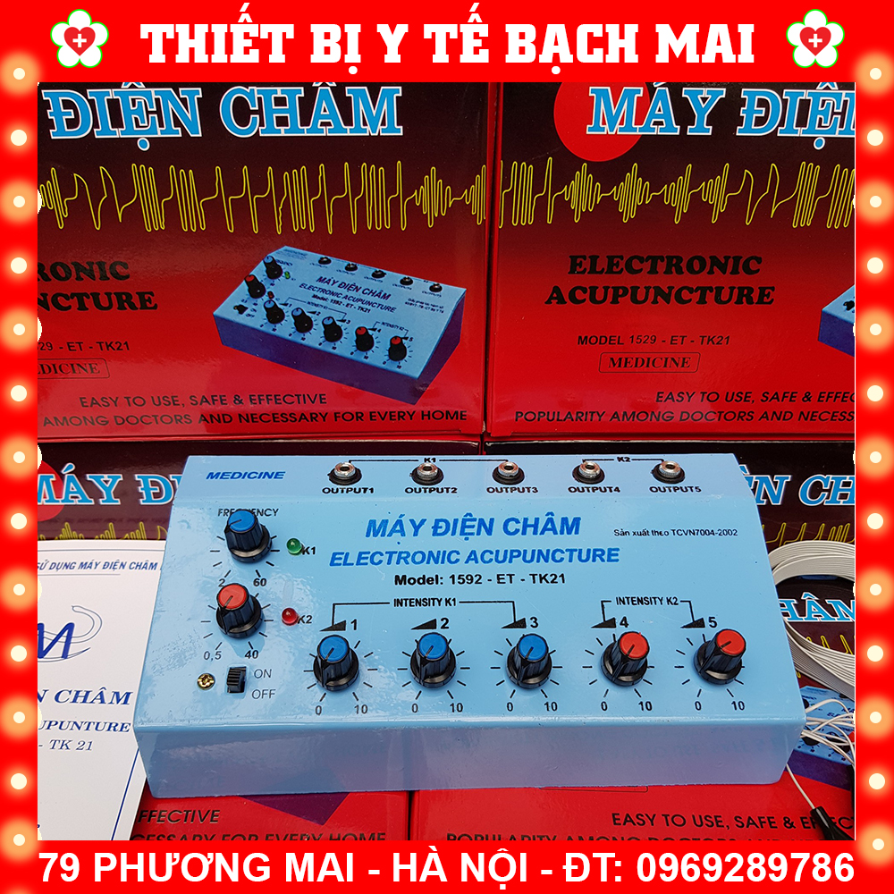 Máy Điện Châm 5 Cọc 10 Kim