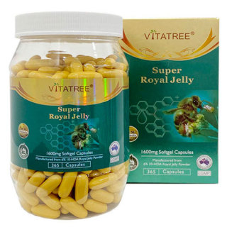 VITATREE - Viên Uống Sữa Ong Chúa Royal Jelly 1600mg - 365 Viên thumbnail