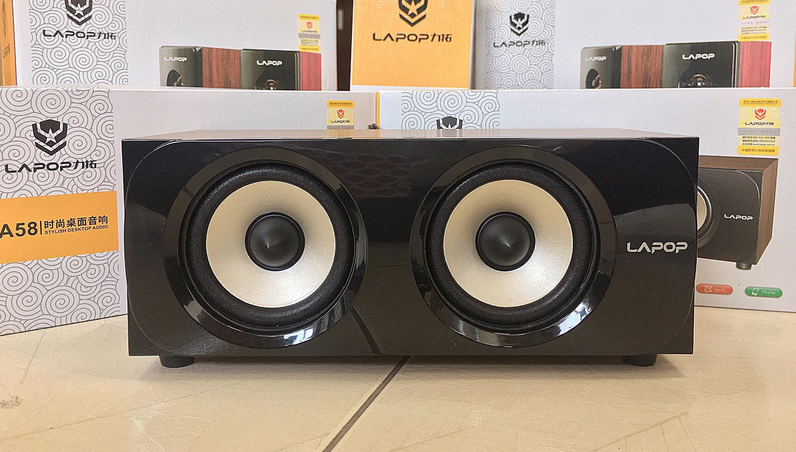 Loa Vi Tính Cao Cấp Lapop A58 (Hệ Thống Loa 2.0)
