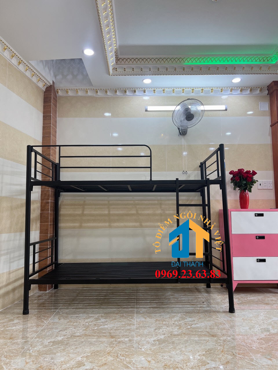 Giường sắt hai tầng ĐẠI THÀNH 01