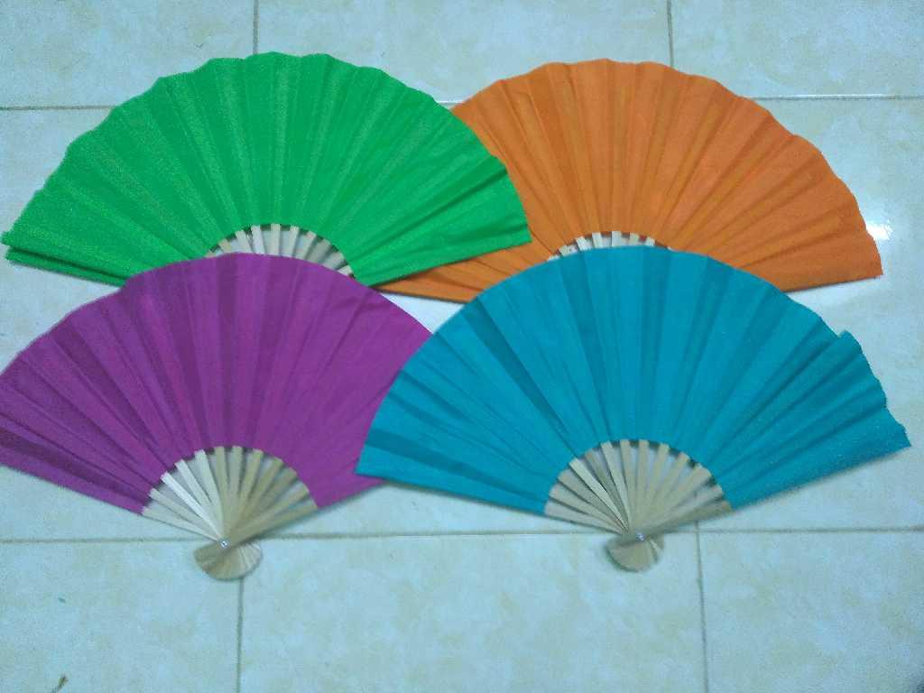 Combo 10 Quạt vải Huế TRƠN, không in