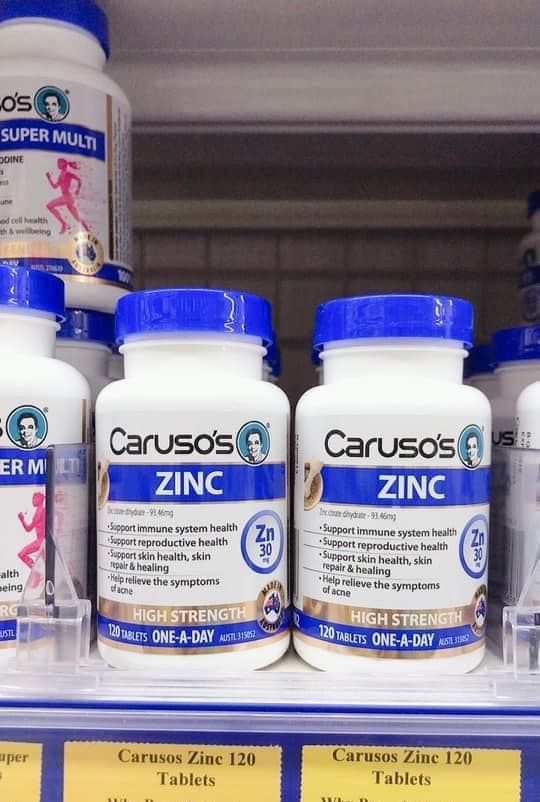 Kẽm hưu cơ - Kẽm Caruso's ZinC