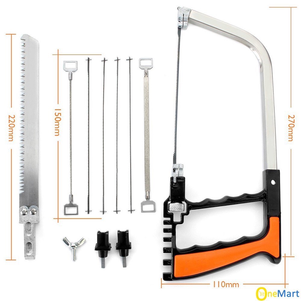 Bộ cưa tay đa năng Hàn Quốc PLATINUM SAW (CƯA ĐƯỢC GỖ, THỦY TINH, SẮT,THÉP...)