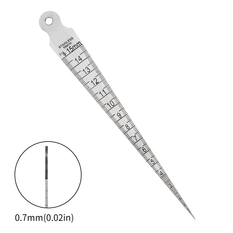 Thước đo khe hở bằng inox 0-15mm