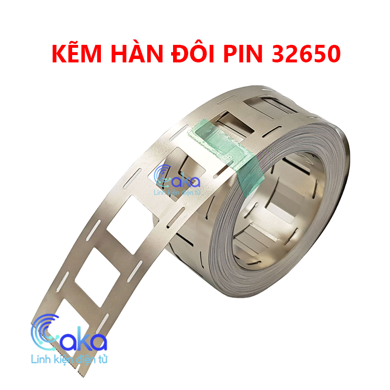 Kẽm đôi hàn pin 32650 chuyên dụng 1 mét