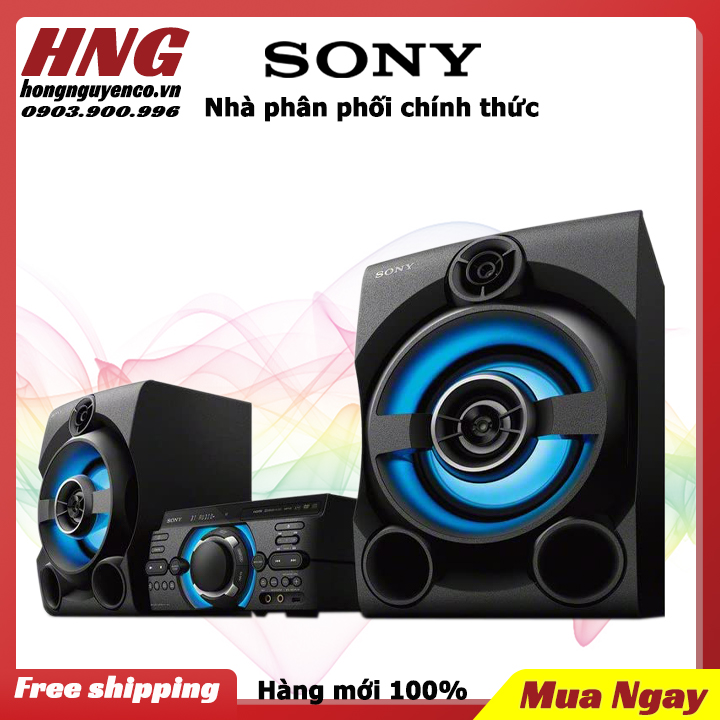 Tặng voucher 50K Dàn âm thanh Hifi Sony MHC-M60D với DVD