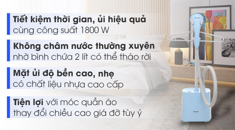 Bàn ủi hơi nước Panasonic NI-GSE050ARA [GIAN HÀNG UY TÍN][HÀNG CHÍNH HÃNG]