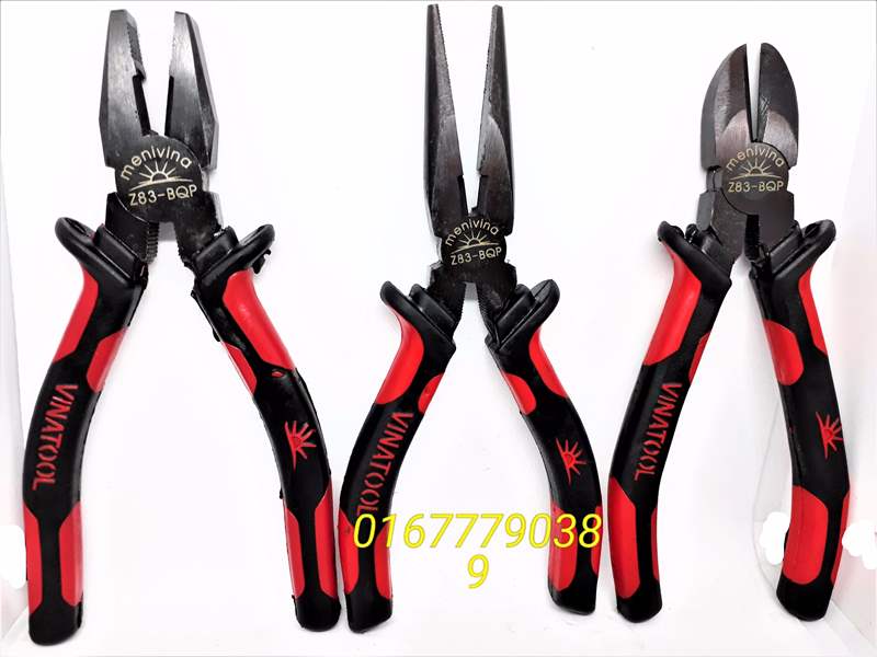 [HCM]bộ 3 kìm điệnkìm cắt kìm mỏ nhọn