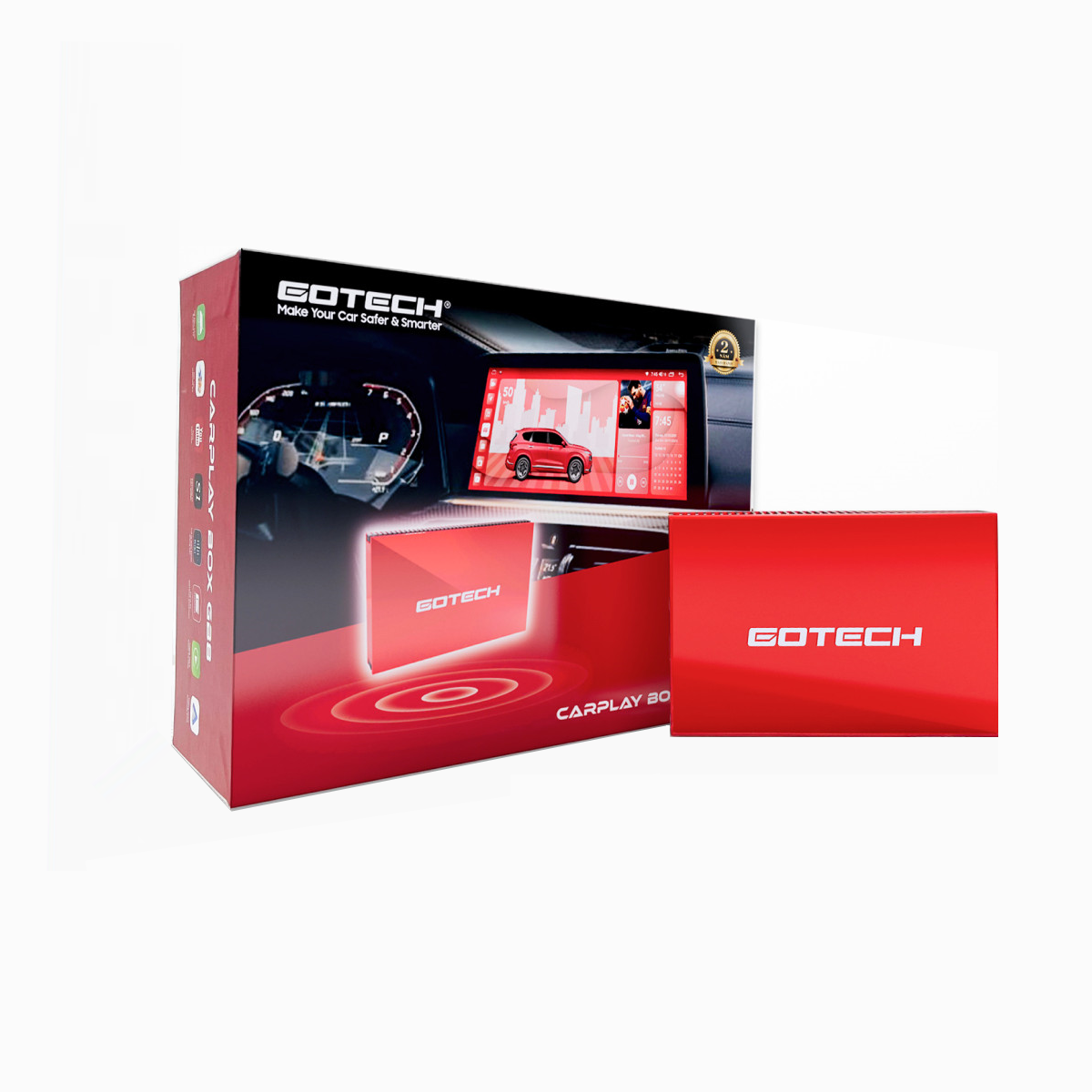 GOTECH GB8 - Android Box Ô Tô - Hàng Chính Hãng