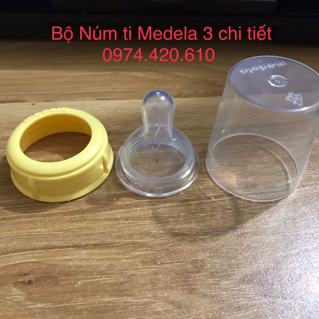 Núm ti cho bình cổ hẹp thương hiệu Medela