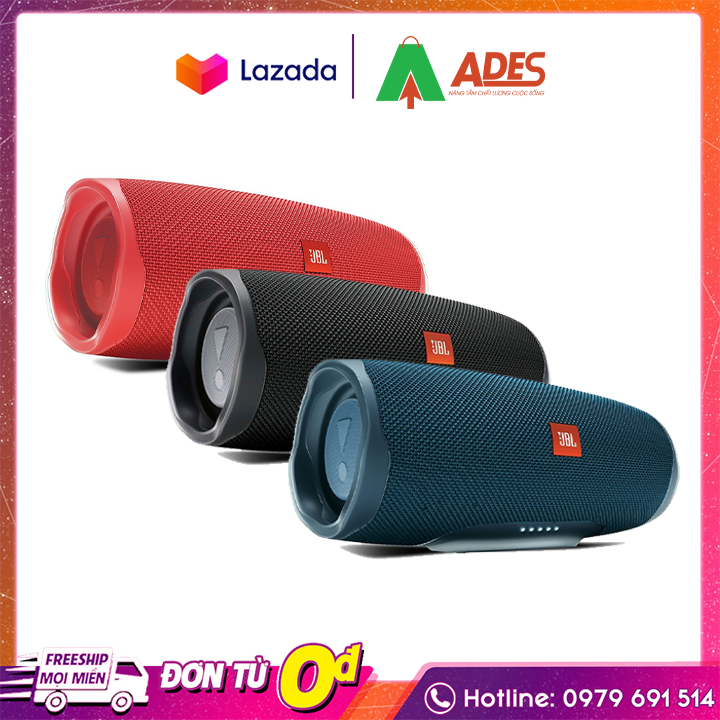 Loa Bluetooth JBL Charge 4 - Bảo Hành Chính Hãng 12 Tháng