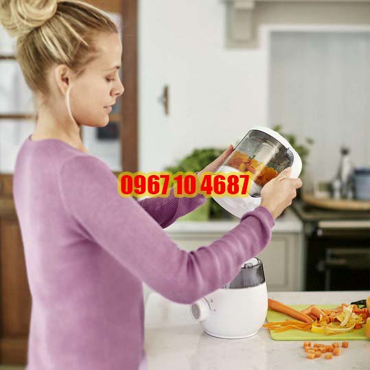 [HCM]Máy hấp và xay thức ăn 2 in 1 Philips Avent SCF862/02