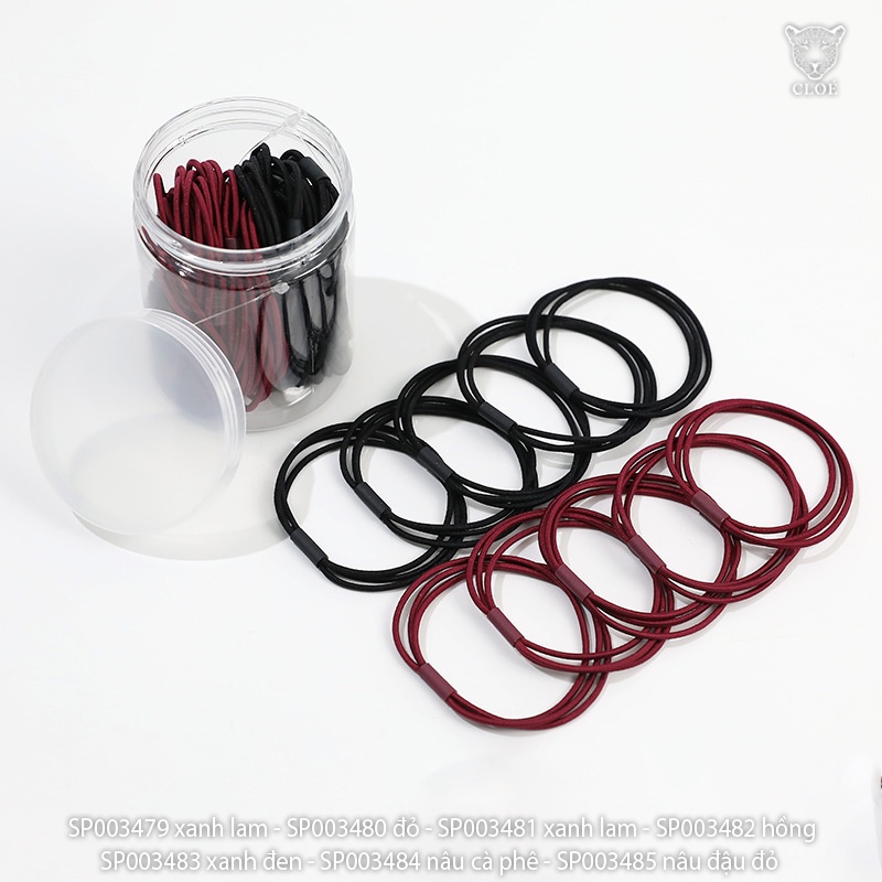 Dây cột tóc nữ đơn giản dễ thương phong cách Hàn Quốc phụ kiện tóc Cloe Accessories