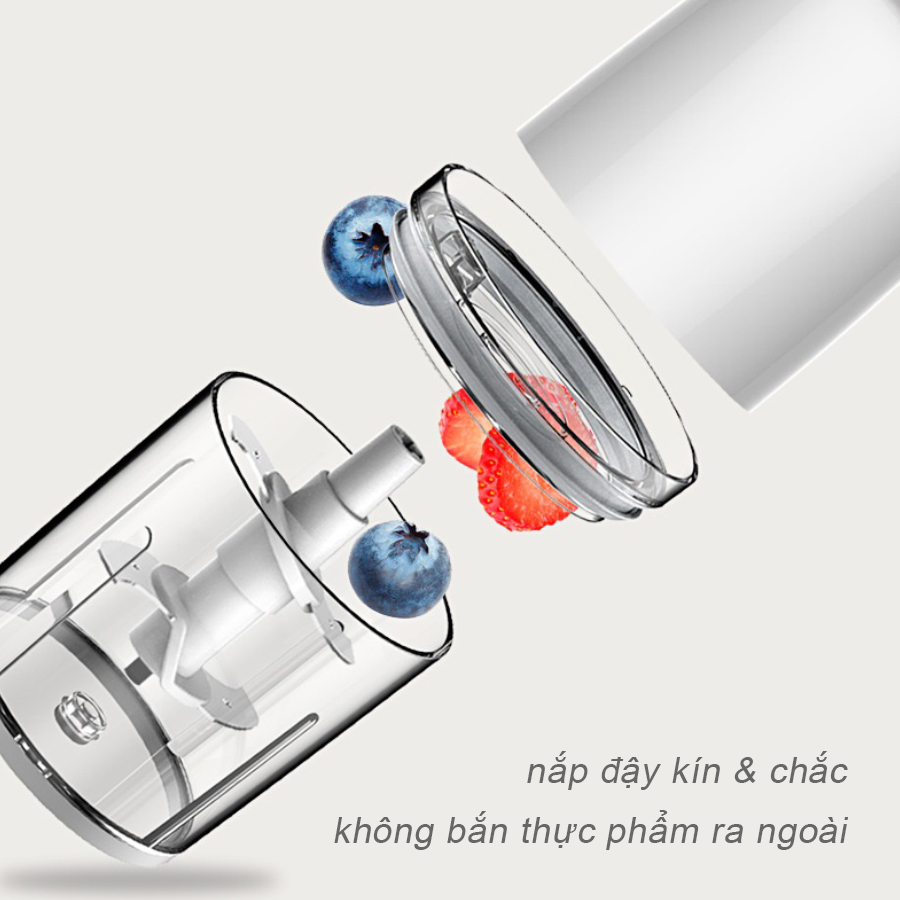 Máy xay mini cho bé ăn dặm tươi ngon