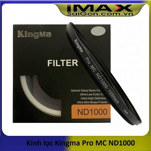 Kính lọc kingma pro mc nd1000 52mm,55mm,58mm, 67mm, 72mm, 77mm, 82mm