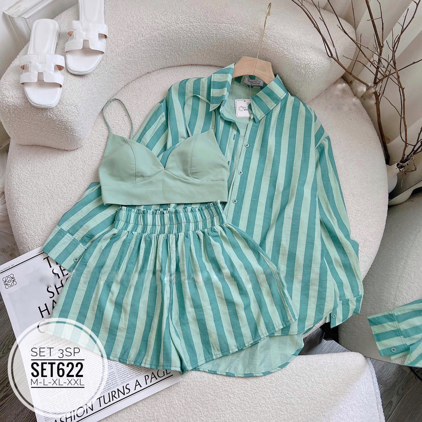 Set 3sp nữ tính thời trang bigsize SET622