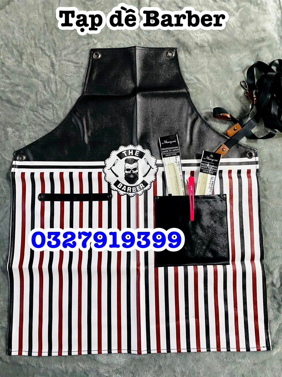 Tạp dề mặc làm tóc BARBER