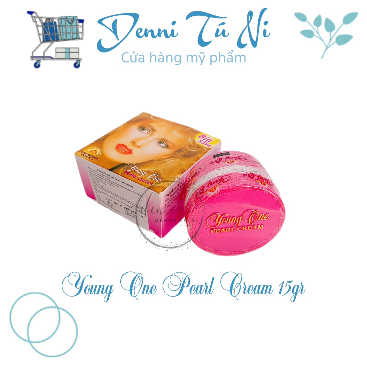 Kem dưỡng trắng da YOUNG ONE 15g lớn
