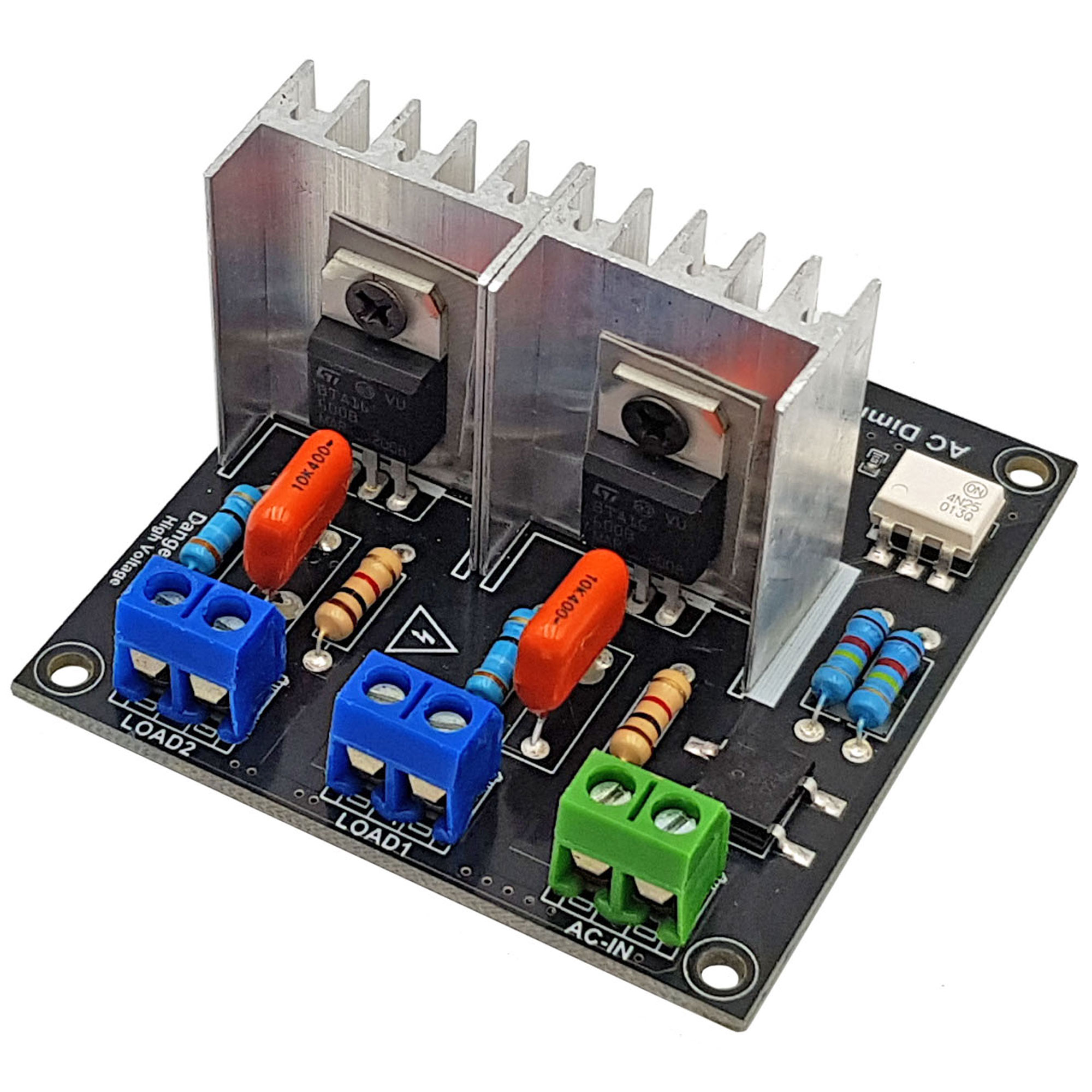 Module dimmer AC 8A 1 kênh - 2 kênh