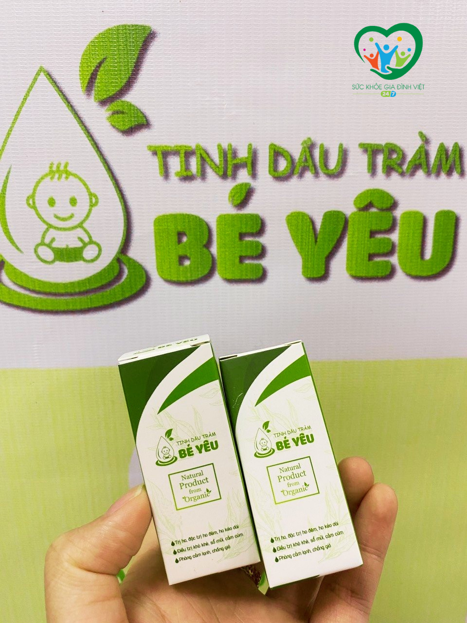 Tinh dầu tràm bé yêu mini (loại 10ml)