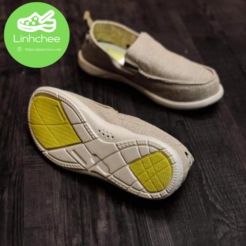 GIÀY CROSS NAM WALU CHAMBRAY MÀU KAKI VÀNG