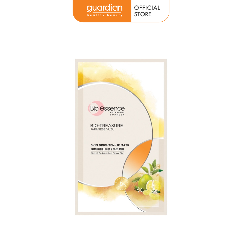 Mặt Nạ Giúp Dưỡng Sáng Chuyên Sâu Skin Brighten-Up Mask Chiết Xuất Quả Thanh Yên Yuzu Bio Essence 20Ml