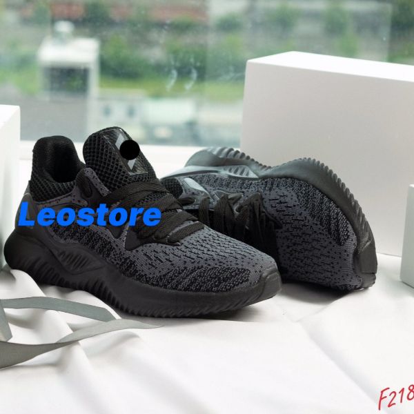 [HCM]Giầy thể thao alphabounce đen ghi nam nữ