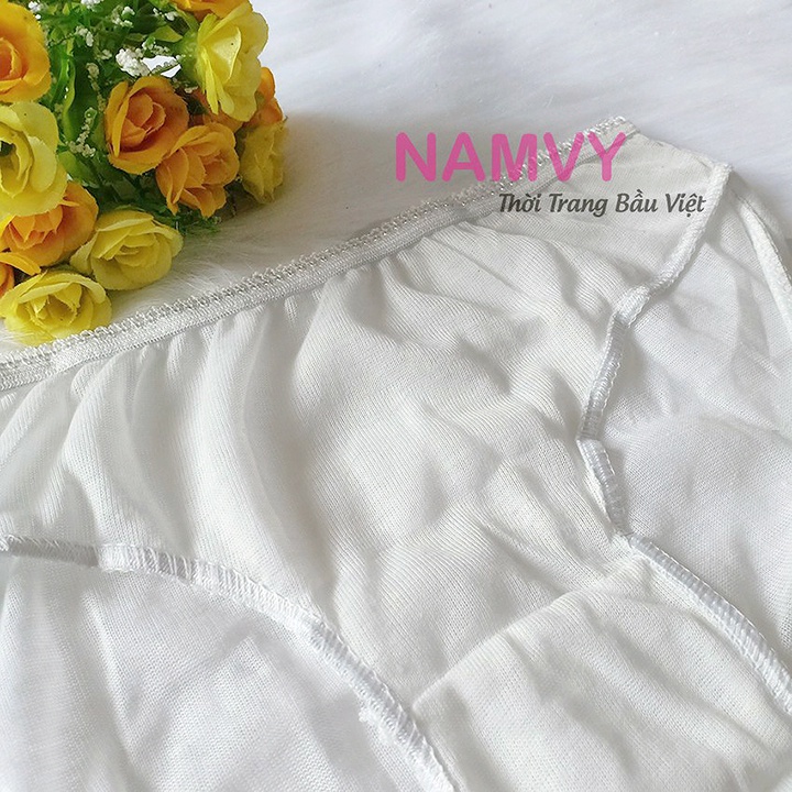 Set 6 chiếc Quần Lót Giấy cotton dùng 1 lần mềm mát