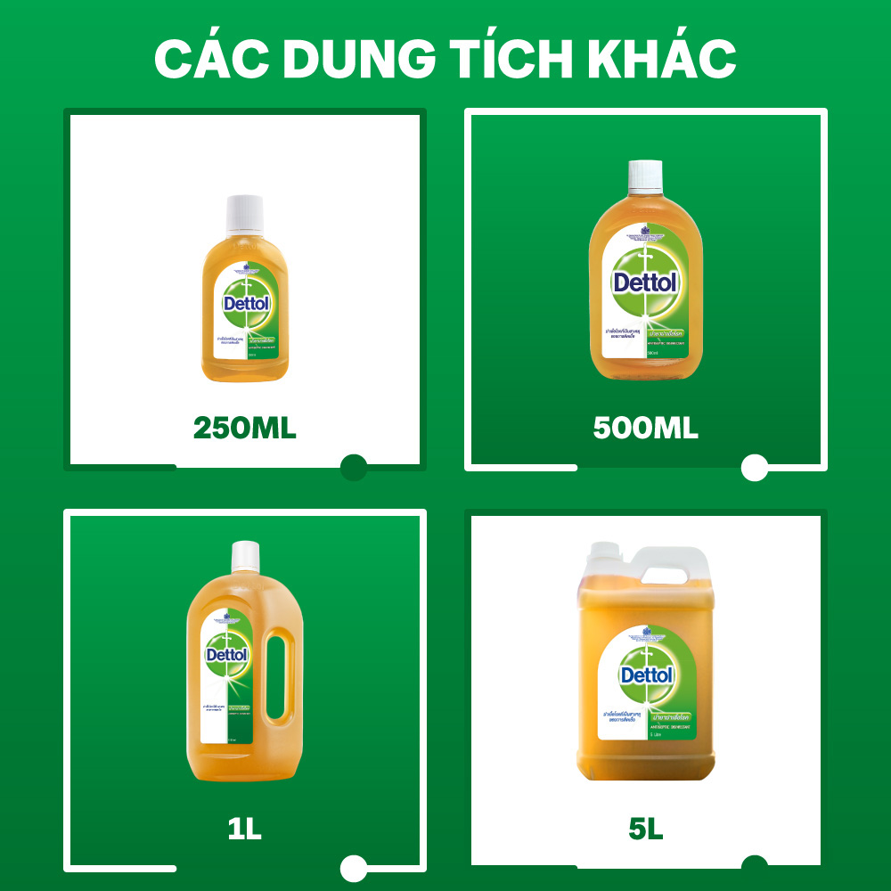 [Quà Tặng Enfa] Dung dịch diệt khuẩn Dettol 500ml