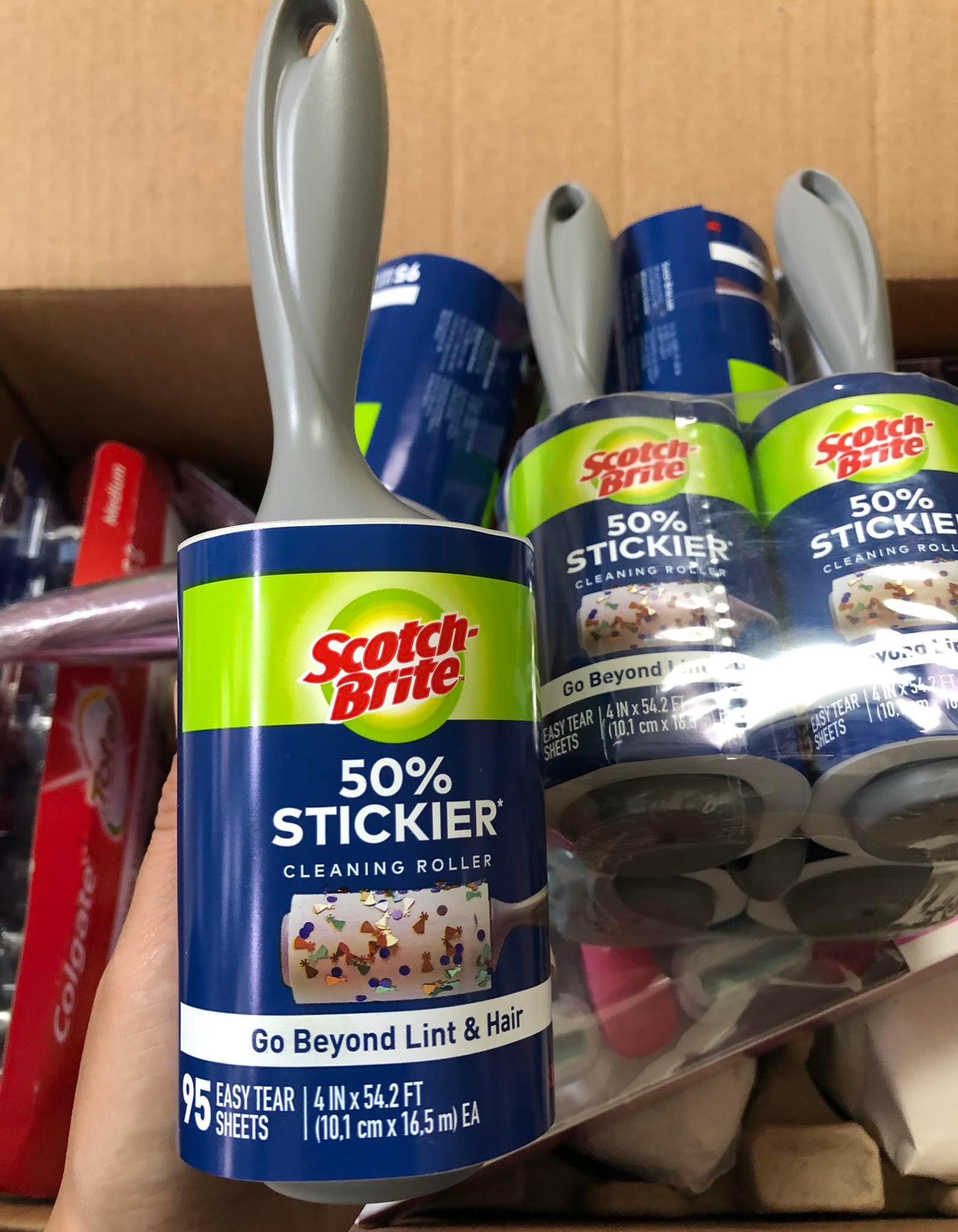 Cây lăn bụi Scotch-Brite Cleaning Roller - Mỹ