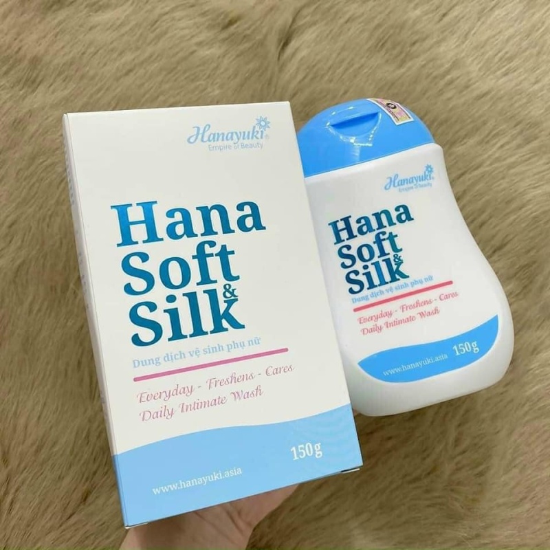 Dung dịch vệ sinh  Hana Soft Silk