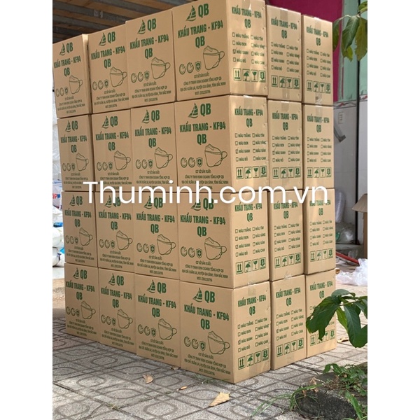 [Giá Sỉ] Thùng 300 Chiếc Khẩu Trang Kháng Khuẩn 4D KF94