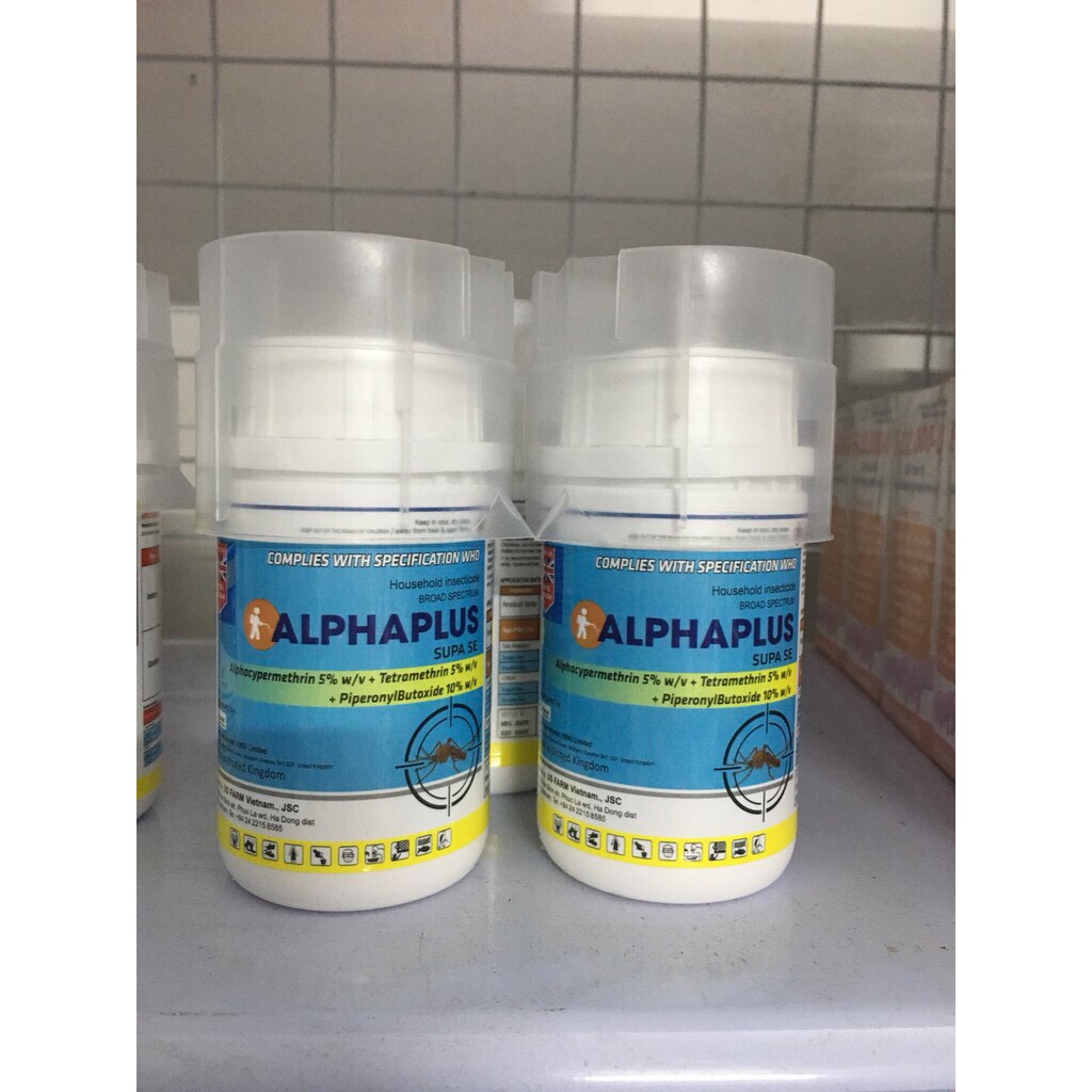 Chế phẩm phun muỗi không mùi  ALPHAPLUS SUPASE (100ML)