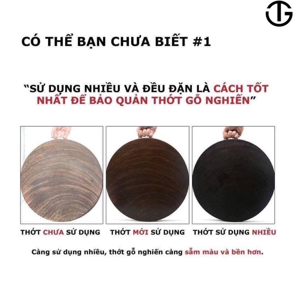THỚT GỖ NGHIẾN TÂY BẮC CAO CẤP