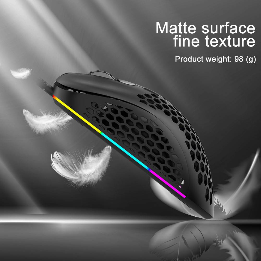 (Mới) Chuột Gaming Có LED Đẹp Mouse Hp Gaming S600 Usb Led Màu