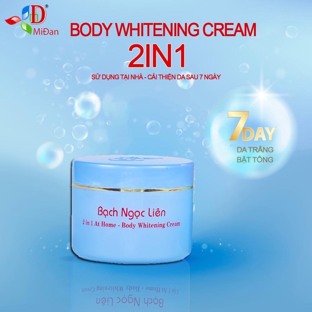 Combo kem bạch ngoc liên mix vaseline thái lan siêu trắng trong vòng 7 ngày