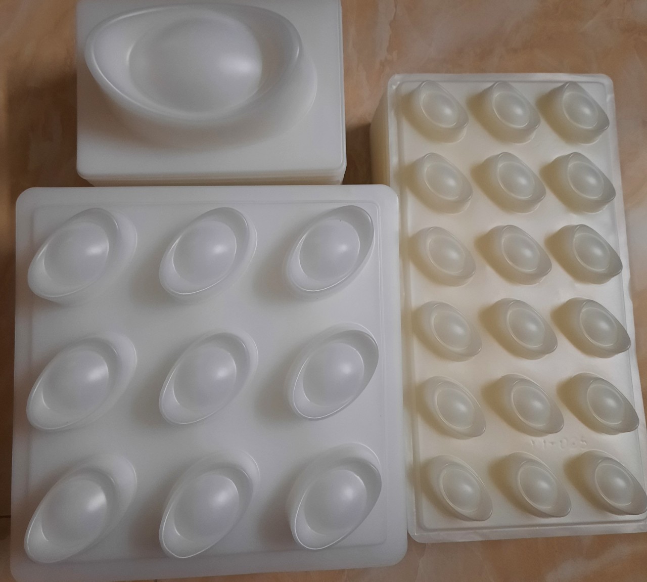 Mini Gold Bar Plastic Mold (1 Bar, 9 Bars, 18 Bars, 12 Bars)