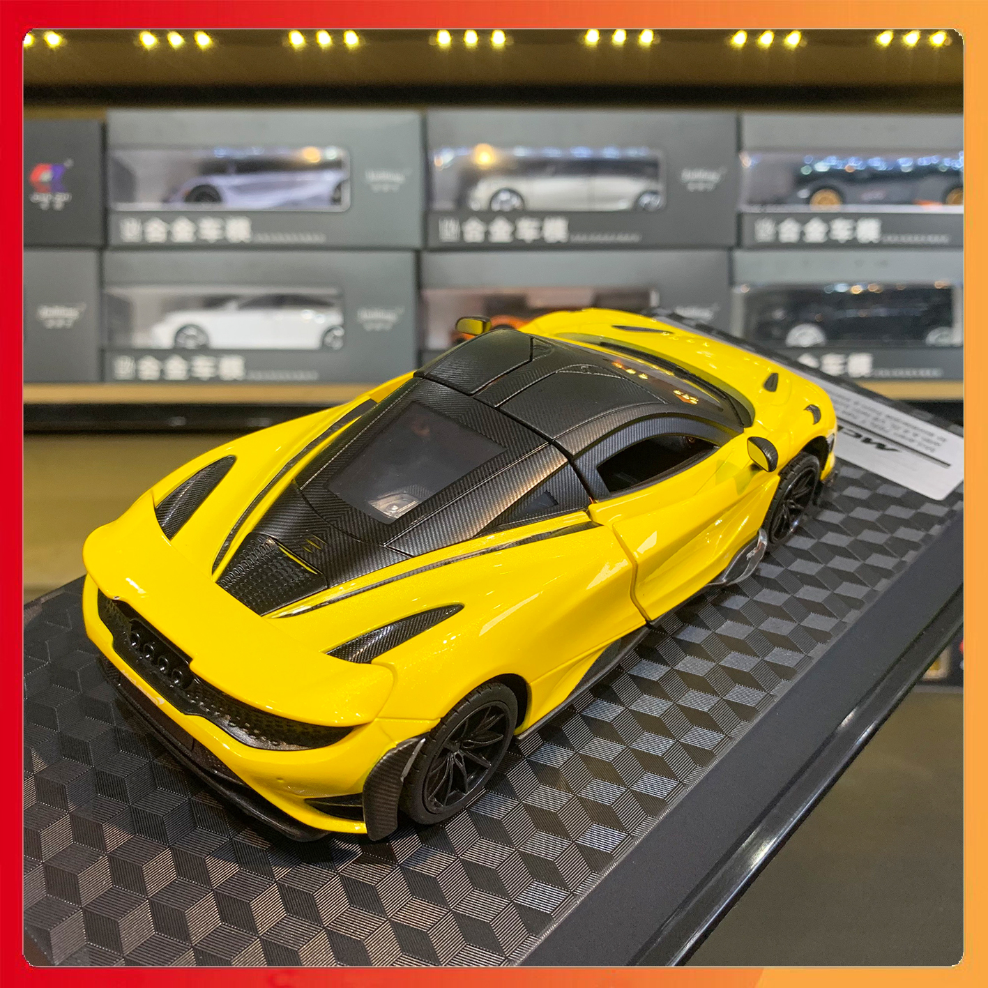 Mô hình xe Mclaren 765LT tỉ lệ 1:24 MSZ