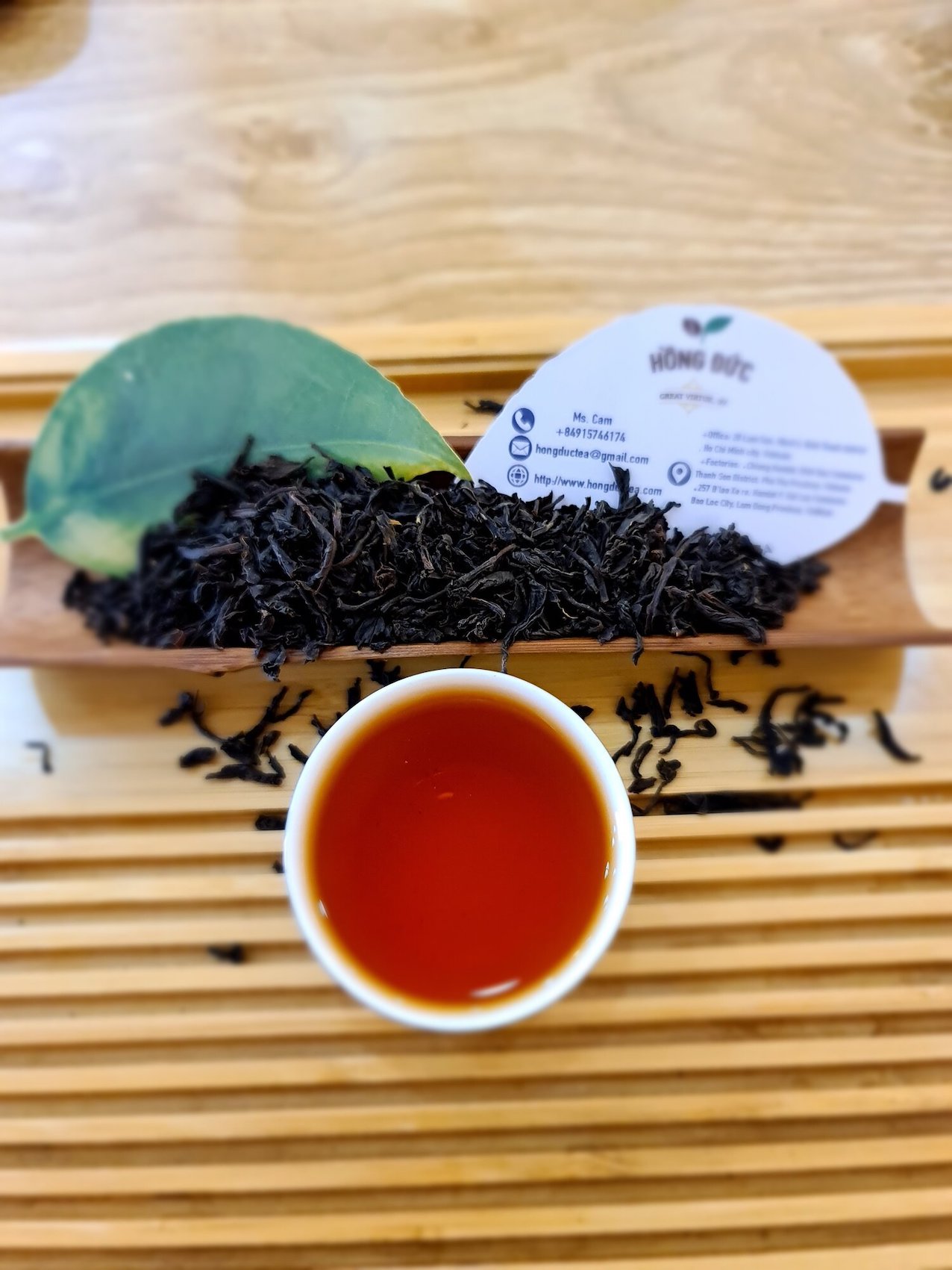 Trà đen thượng hạng sợi dài 500g